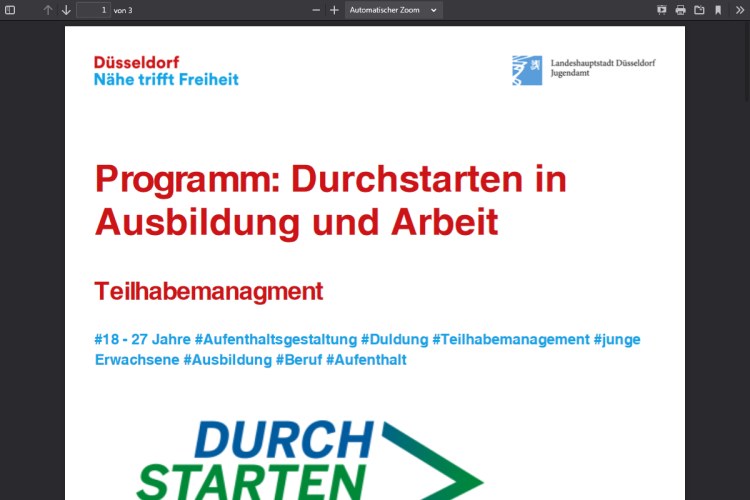 Jugendamt Düsseldorf "AchtungKind!" 3